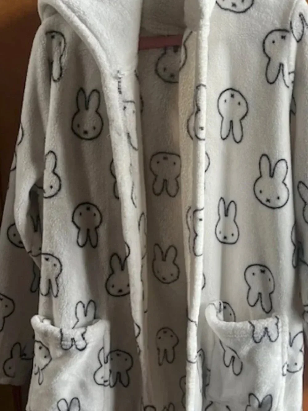 Miffy Bunny Bathrobe Size 9/10